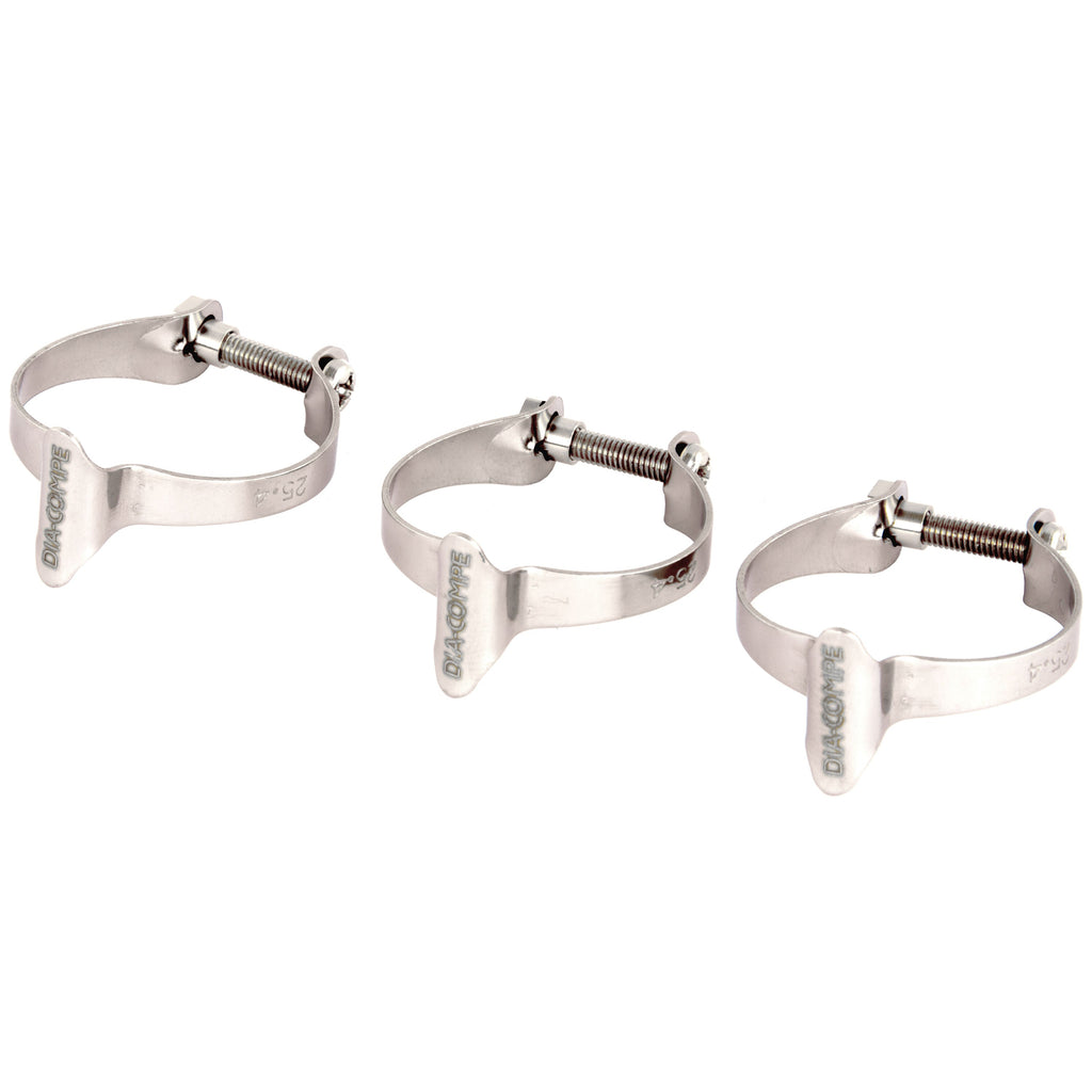 3x Dia-Compe cable casing frame clamp