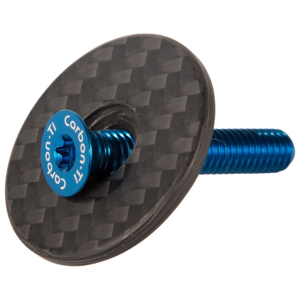 Carbon Ti X-Cap carbon matte headset cap