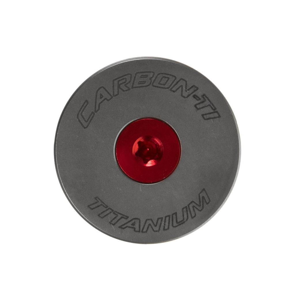 Carbon Ti X-Cap Titanium headset cap