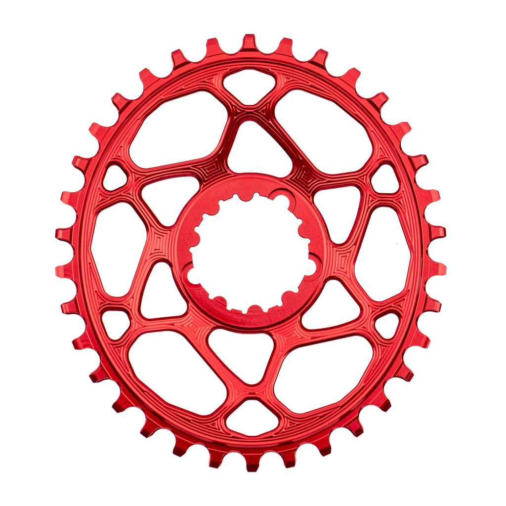 Absolute Black Sram Direct Mount Narrow Wide oval chainring