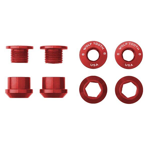 Wolf Tooth Component chainring bolts m8x6 mm