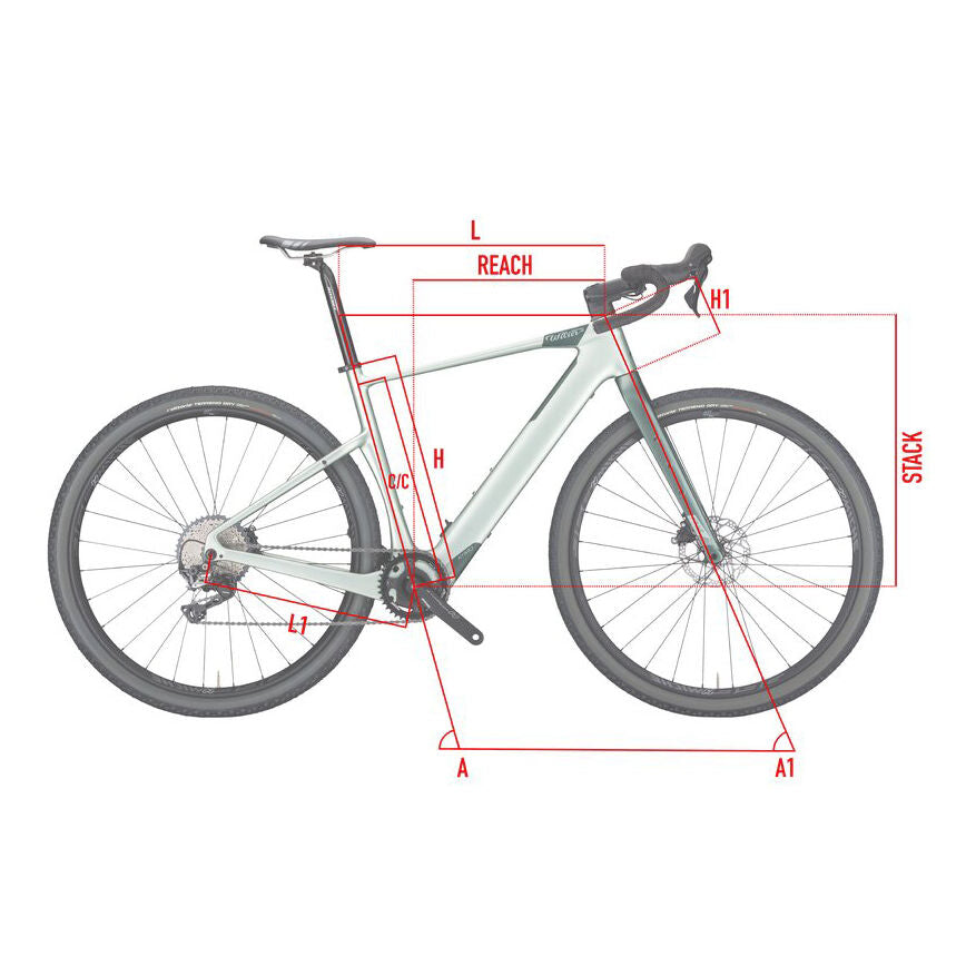 Wilier Triestina Adlar Hybrid Shimano GRX 12V + Miche 966h