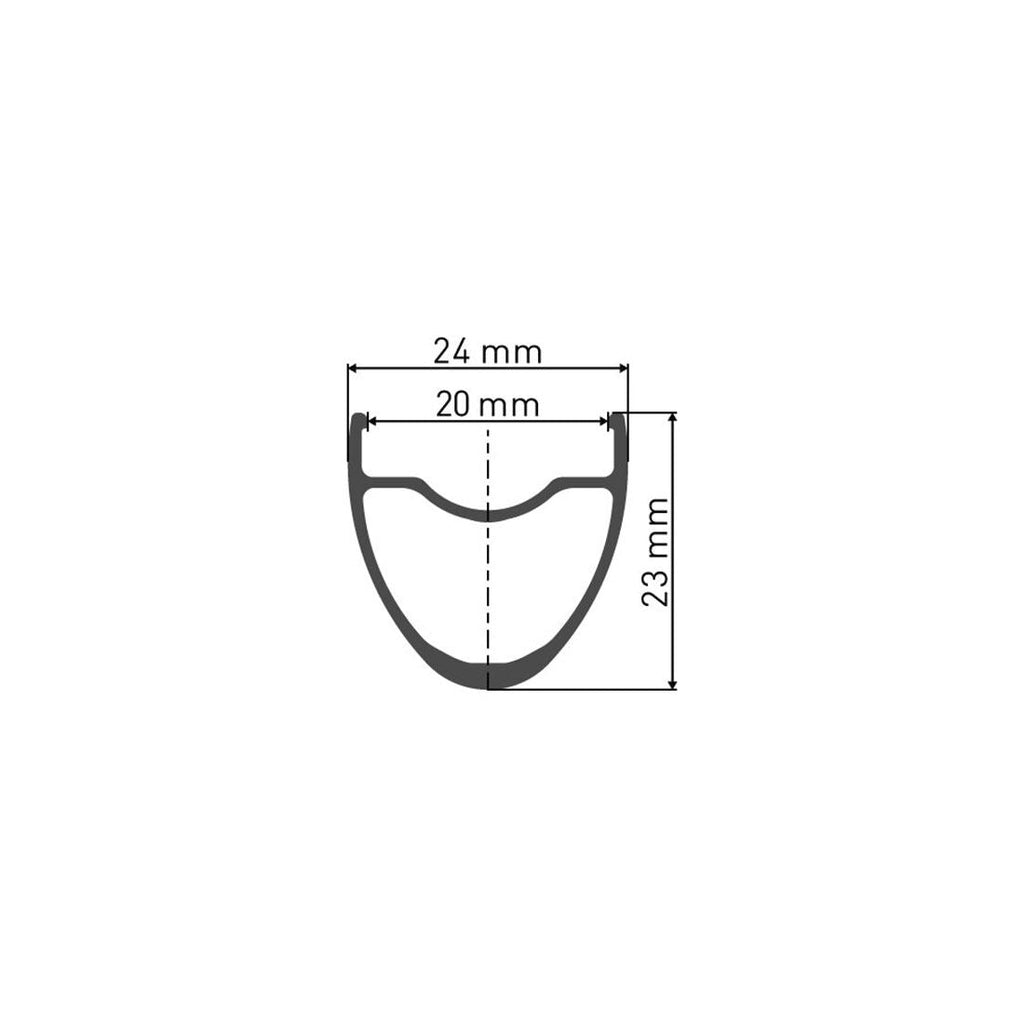 DT Swiss P 1800 Spline 23 Disc front wheel