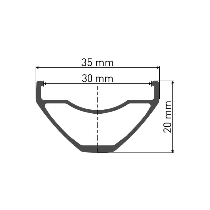 DT Swiss M502 29" 30mm rim