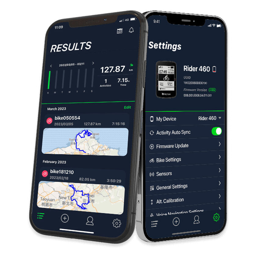 Bryton Rider GPS 460E bike computer