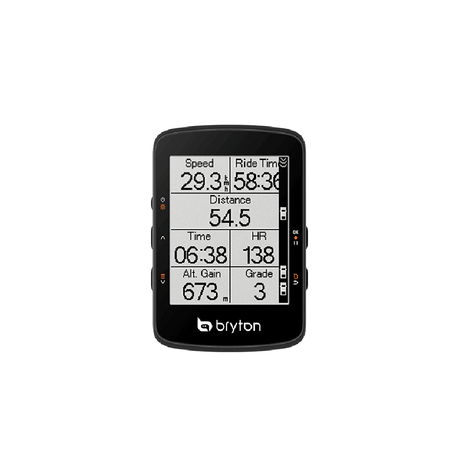 Bryton Rider Gps 460D cycle computer + sensors