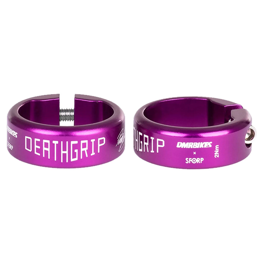 DMR Deathgrip grips clamp