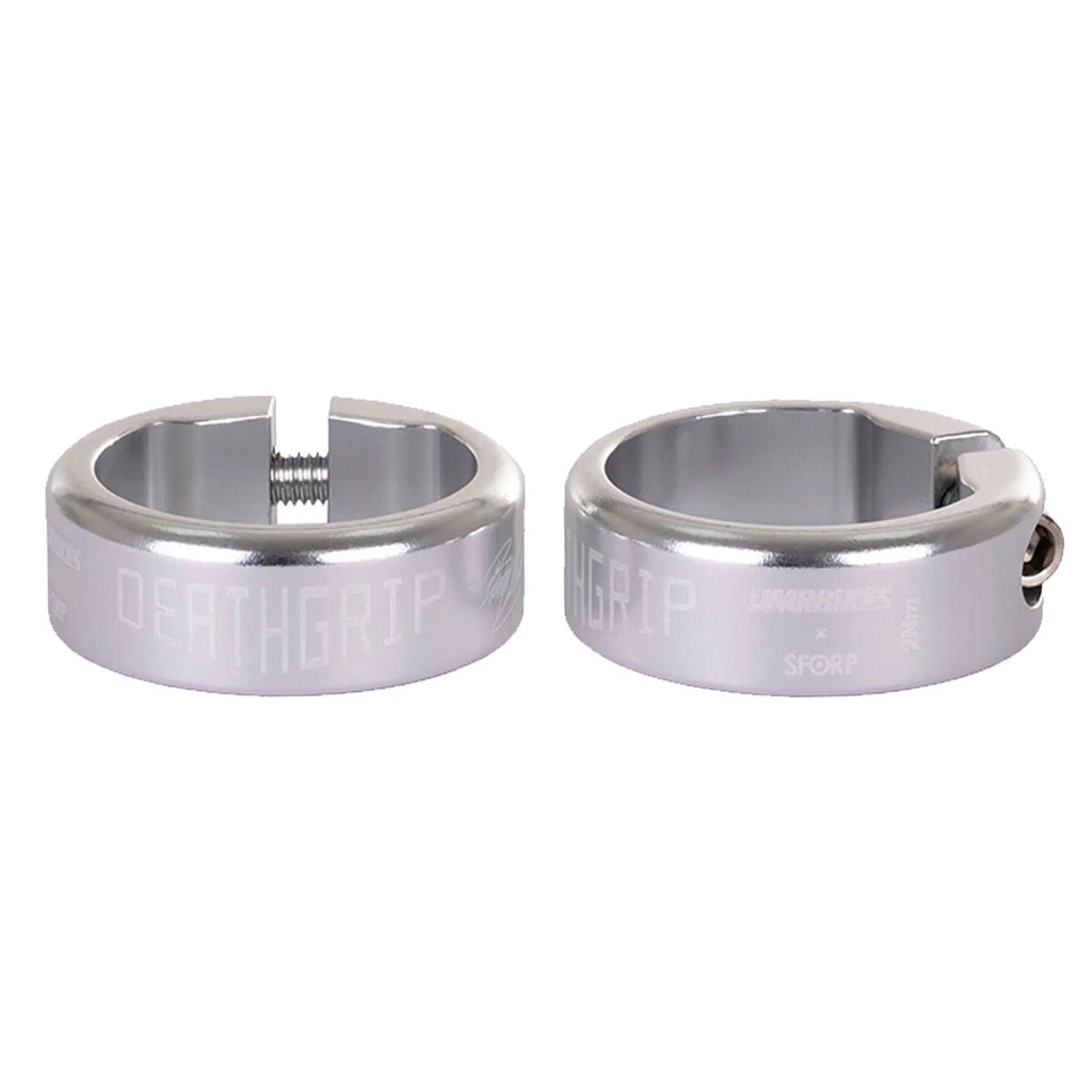 DMR Deathgrip grips clamp
