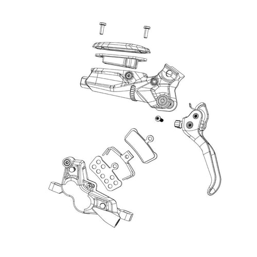 20P-1 (140-160 / 160-180) Sram disc brake adapter
