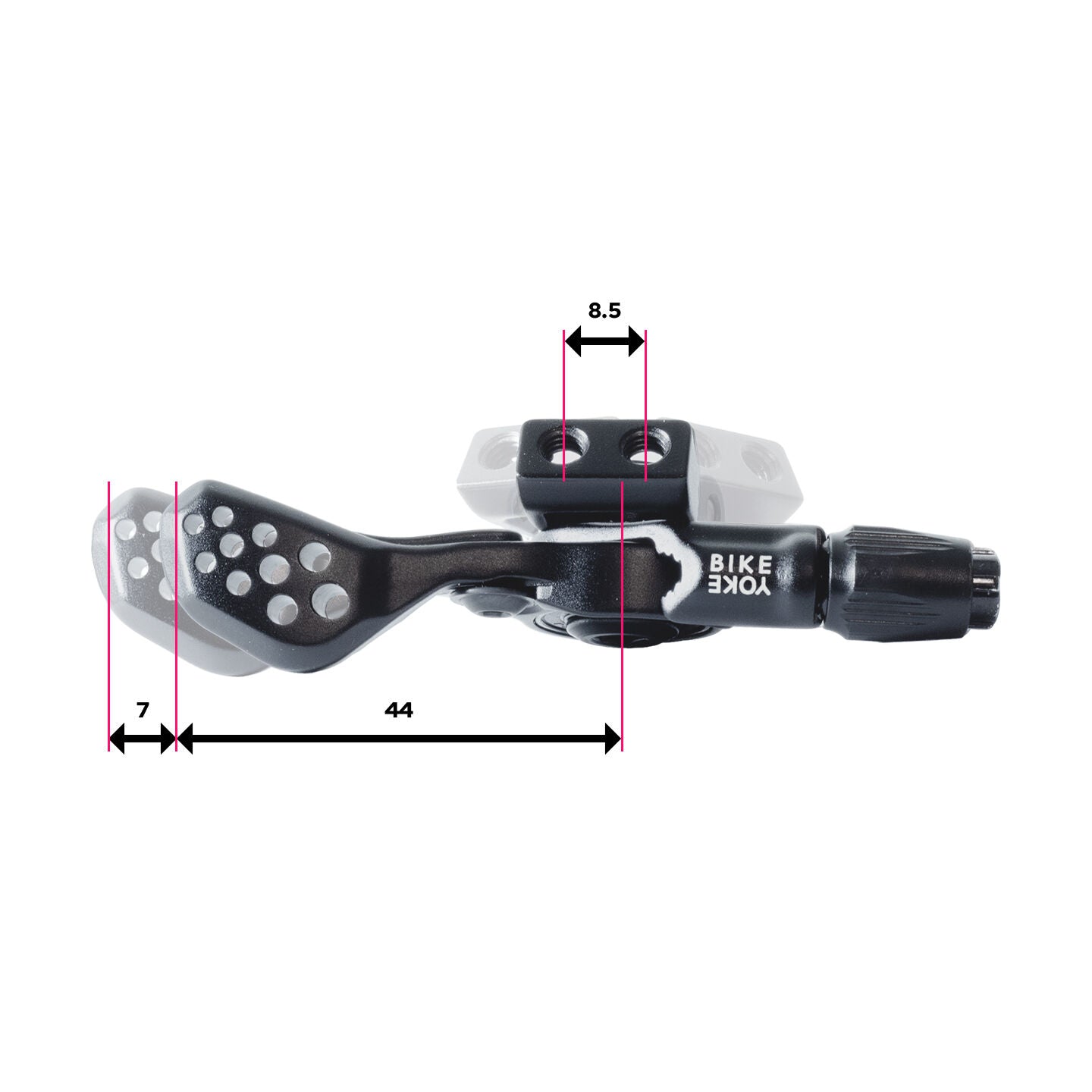 Bike Yoke Triggy Alpha Long seatpost remote lever