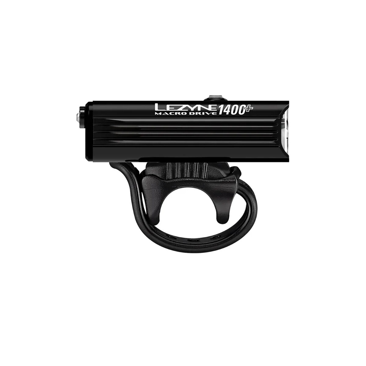 Lezyne Macro Drive 1400 front light + Loaded Satin Black