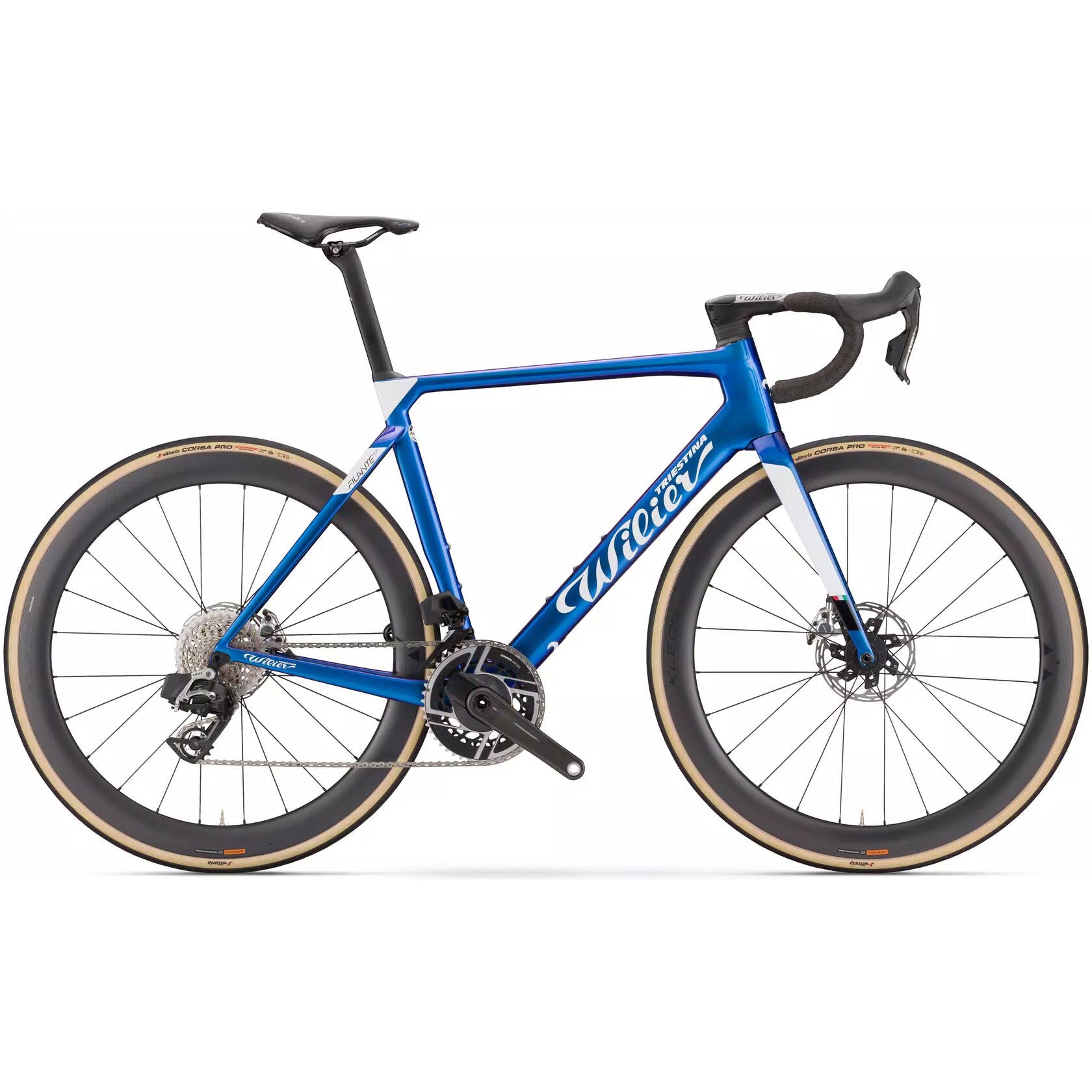 Wilier Triestina Filante SLR Disc Sram Red AXS D2 Powermeter + Miche Kleos RD 50  2025