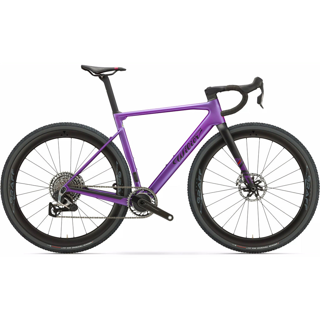 Wilier Triestina Rave SLR Gravel Setup Sram Red XPLR AXS+ Miche Graff Aero  2025