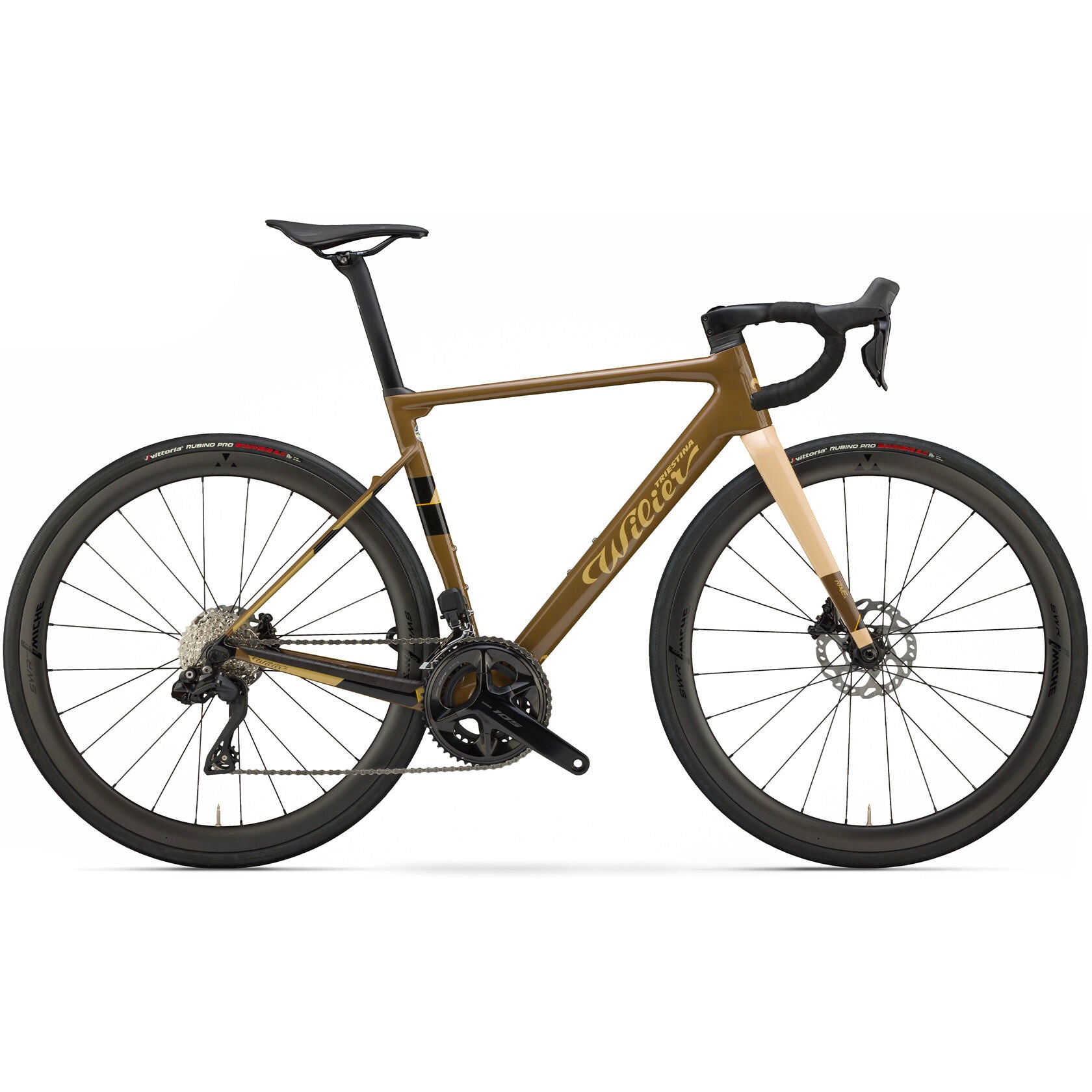 Wilier Triestina Rave SL (road setup) Shimano 105 DI2 R7170 + Miche Syntium Aero 2026