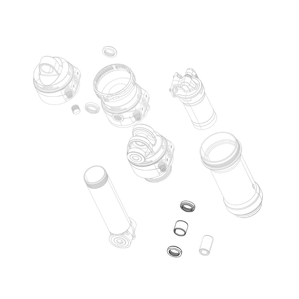 Rock Shox 05-07 8 mm spacers (3 pieces)