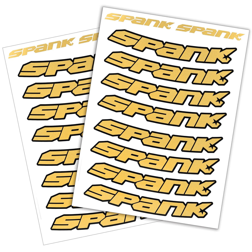 Spank Rim Decal wheel stickers