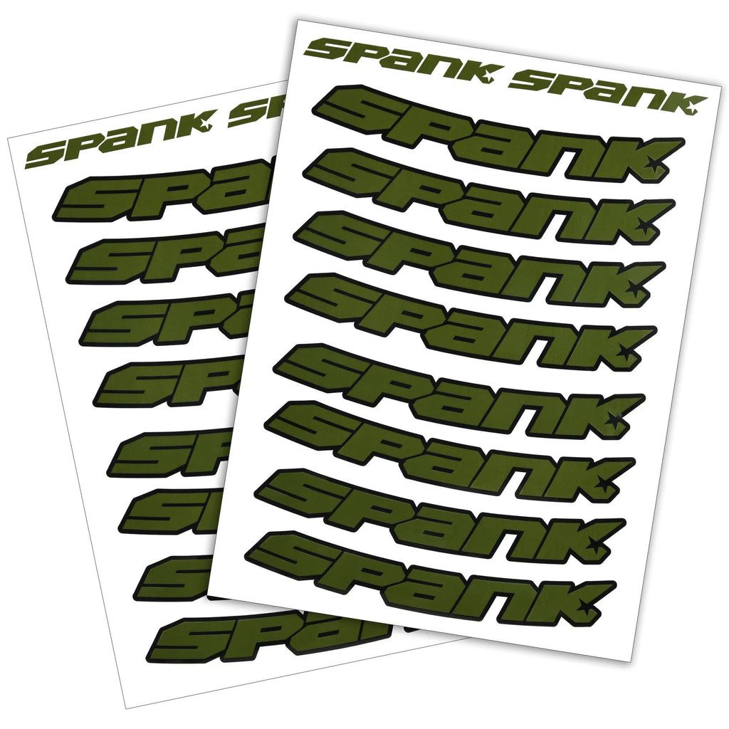 Spank Rim Decal wheel stickers