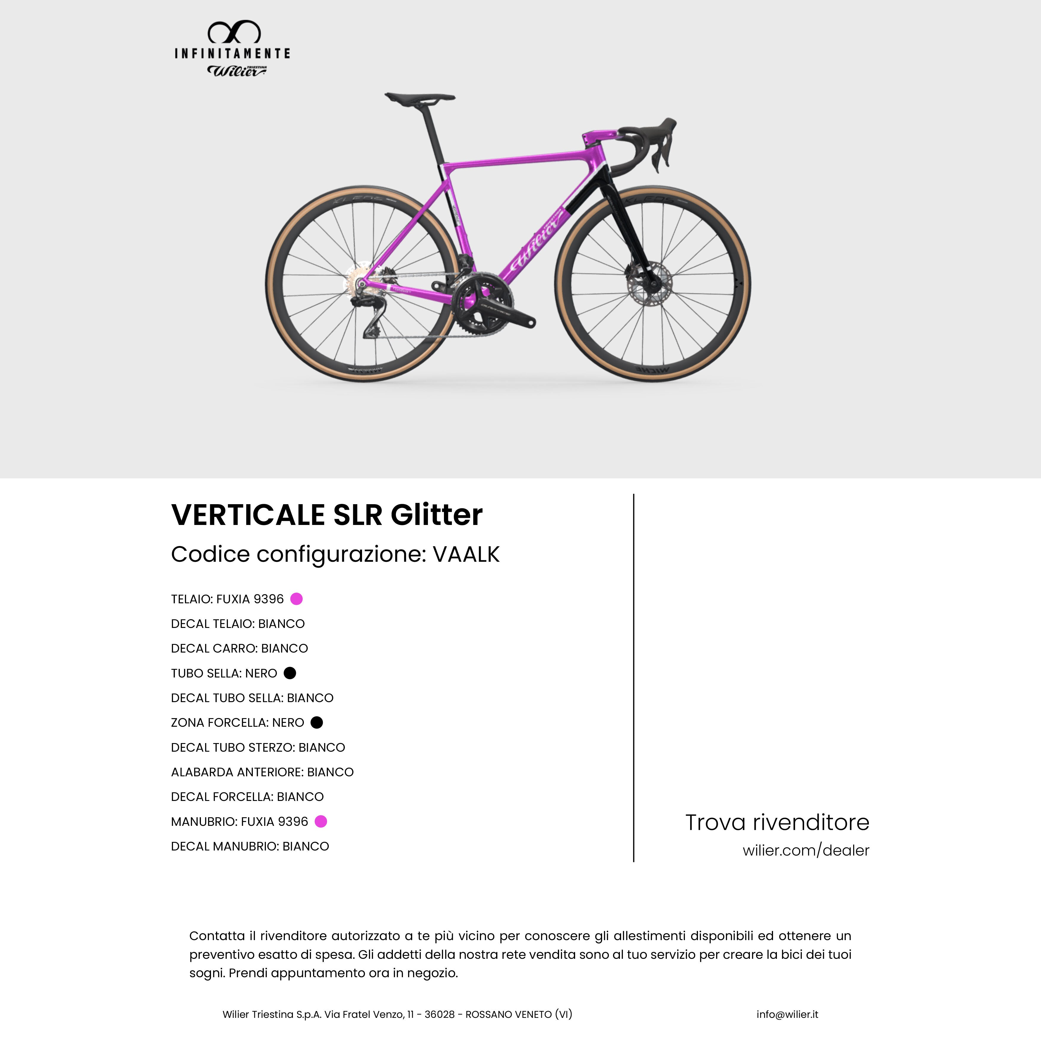 Wilier Triestina Verticale SLR Dura Ace Di2 Power Meter Miche Kleos Rd 36  2026