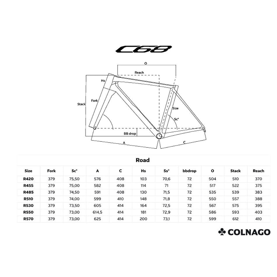 Colnago C68 All Road frame