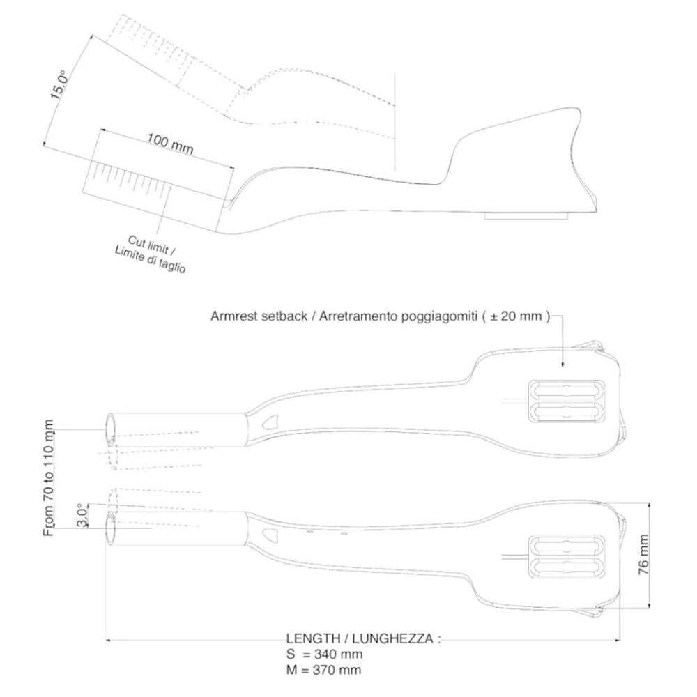 Deda Crono Jet2 Evo extensions 2026