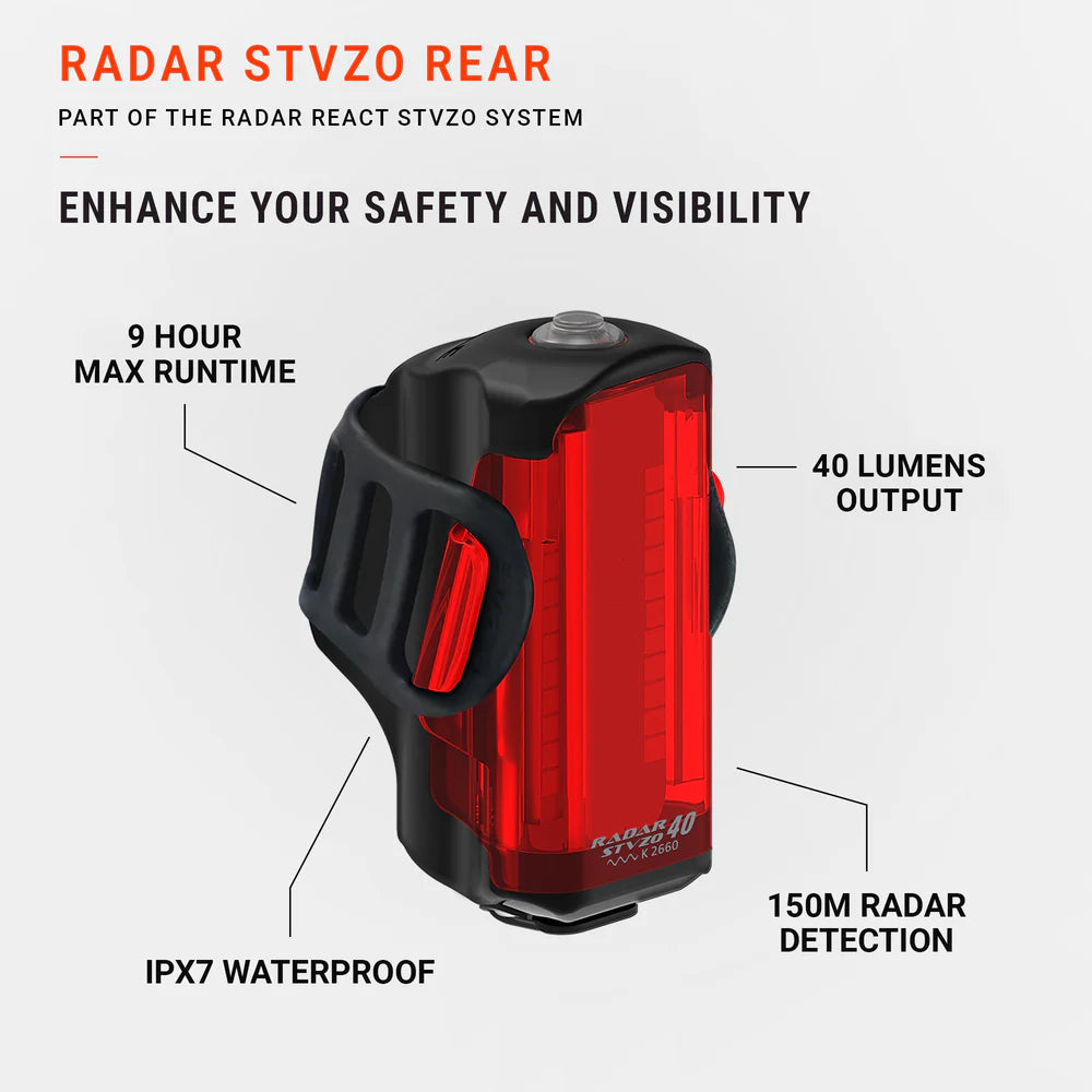 Lezyne Radar StVZO rear light